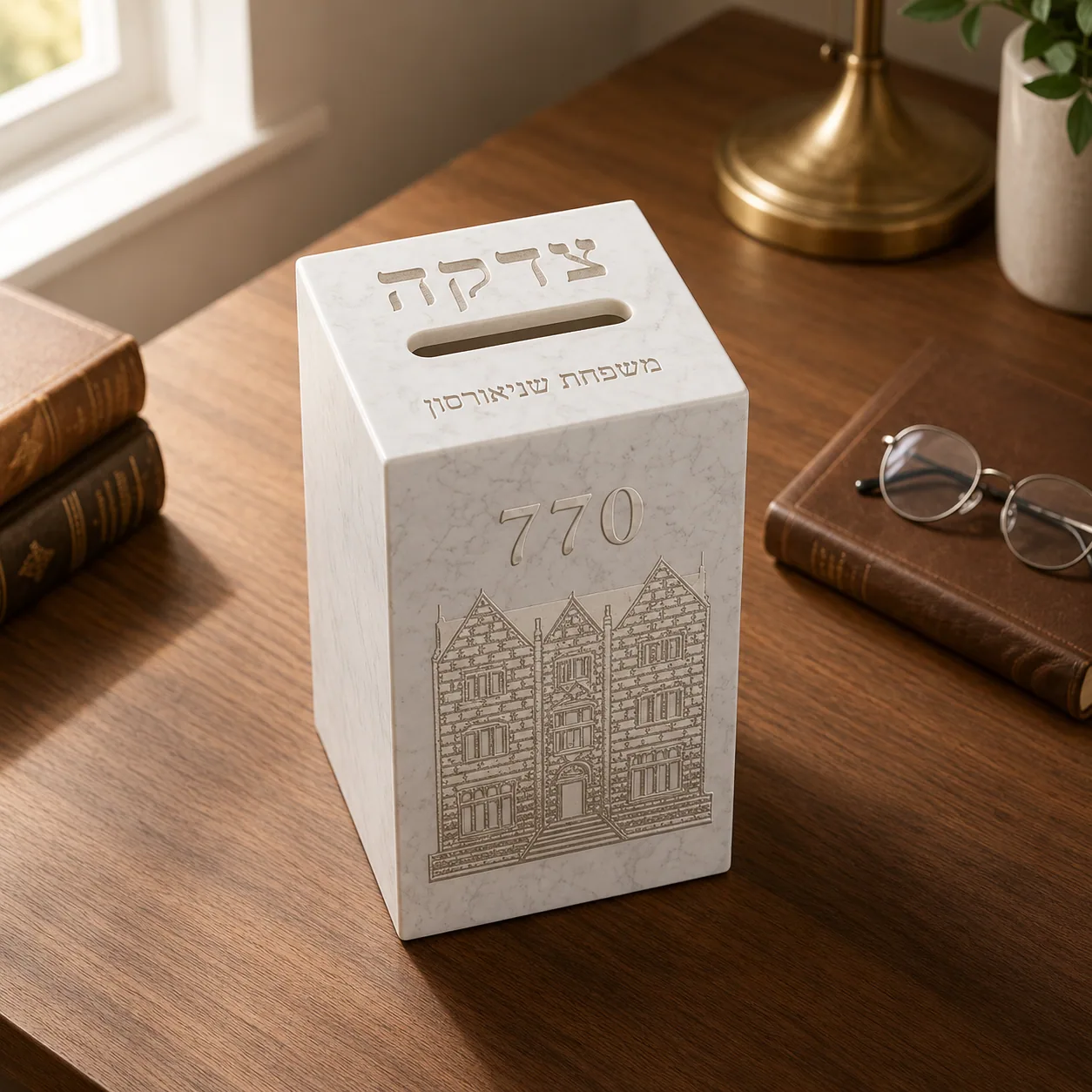 Personalized Kupat Tzedaka 770